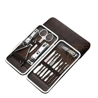 12 Parça Paslanmaz Çelik Manikür ve Pedikür Seti