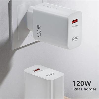120 Watt Hızlı Çift Turbo Şarj Cihazı