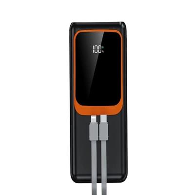 20.000 Mah 22.5W Hızlı Taşınabilir Çok Kablolu Dijital Göstergeli Powerbank