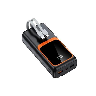 20.000 Mah 22.5W Hızlı Taşınabilir Çok Kablolu Dijital Göstergeli Powerbank