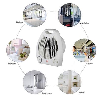 2000W Taşınabilir Mini Fanlı Elektrikli Isıtıcı 3 Kademeli Mod Rüzgar Modu Ve Sıcak Rüzgar Modu