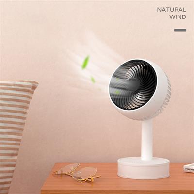 2228 Şarjlı Masaüstü Mini Vantilatör USB Fan Ayarlanabilir Başlıklı Taşınabilir Serinletici 3 Modlu