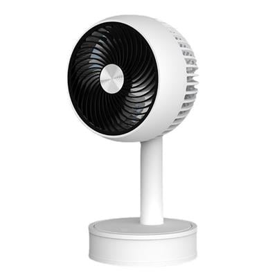 2228 Şarjlı Masaüstü Mini Vantilatör USB Fan Ayarlanabilir Başlıklı Taşınabilir Serinletici 3 Modlu
