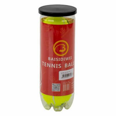 3Lü Tenis Topu Seti Dayanıklı Keçe Kaplamalı Antrenman Maç Ve Egzersiz İçin Tenis Topu