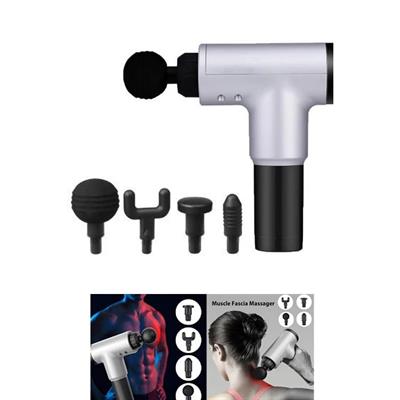 4 Başlıklı 6 Kademeli Şarjlı Masaj Tabancası 