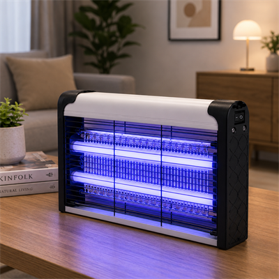 4W Elektrikli UV Mavi Işıklı Sinek ve Sivrisinek Öldürücü LED 30 m² Etkili Asılabilir Masaüstü Böcek Kovucu