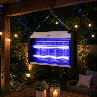 4W Elektrikli UV Mavi Işıklı Sinek ve Sivrisinek Öldürücü LED 30 m² Etkili Asılabilir Masaüstü Böcek Kovucu