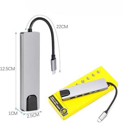 8 Portlu USB-C Hub Dönüştürücü Adaptör