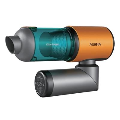 AHV-27 Şarjlı Araç İçi Süpürge Taşınabilir Çantalı Metal Filtreli Ve 2 Adet Yedek Filtreli Katlanabilir 20.000Pa Vakum Üfleme Özellikli 3 Kademeli Araç Süpürgesi