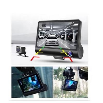 Araç İçi Kamera 3 Kameralı(Ön+İç+Arka) Full Hd 1080P