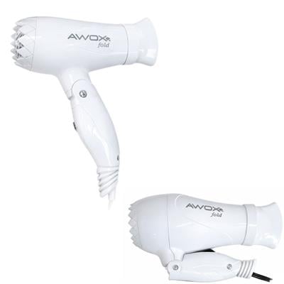 Awox Fold Katlanabilir Mini Saç Kurutma Makinesi 750 Watt Kompakt Hafif Güçlü Saç Kurutucu Fön Makinesi