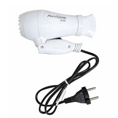 Awox Fold Katlanabilir Mini Saç Kurutma Makinesi 750 Watt Kompakt Hafif Güçlü Saç Kurutucu Fön Makinesi