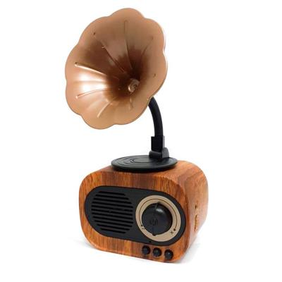 B5 Nostaljik Gramafon Speaker Bluetooth Hoparlör