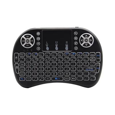 Bataryalı Işıklı Kablosuz Mini Klavye