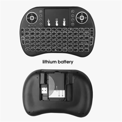 Bataryalı Işıklı Kablosuz Mini Klavye