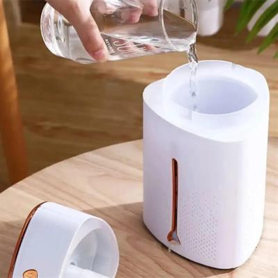 Beyaz Ultrasonik Aroma Difüzörü 1000 ML Led Işıklı Hava Nemlendirici