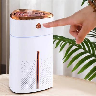 Beyaz Ultrasonik Aroma Difüzörü 1000 ML Led Işıklı Hava Nemlendirici