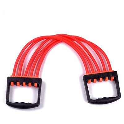 BSR305 5 Lastikli Göğüs Yayı Direnç Lastiği Egzersiz Aleti 64 Cm Kol Omuz Göğüs Sırt Bilek Çalıştırıcı Antrenman Yayı