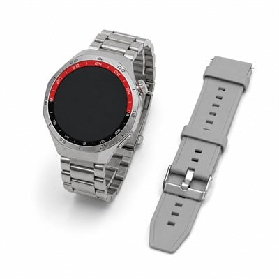C15 PRO Akıllı Saat Bluetooth Arama ve Konuşma Özellikli Nabız Takibi Adım Sayar Spor Modlu Metal ve Silikon Kordonlu