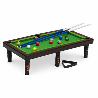 Çocuklar İçin Mini Bilardo Seti Masası Snooker ve Pool Set 2 Oyunculu Masa Oyunu Ev Tipi Eğitici Oyuncak 