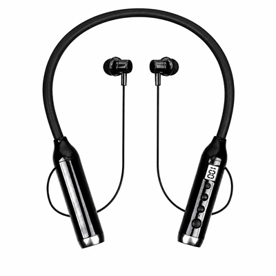 Comfort-05 Boyun Tipi Bluetooth Kulaklık 600 Saat Uzun Kullanım Dijital Göstergeli HD Ses Çift Cihaz Bağlantılı Kablosuz Kulaklık
