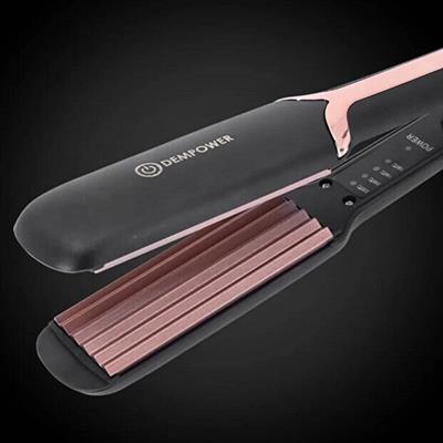 DP-134 Seramik Plakalı Tost Maşası Isı Ayarlı Profesyonel Saç Şekillendirici Seramik Kaplama Max 220 Derece Şekillendirici 