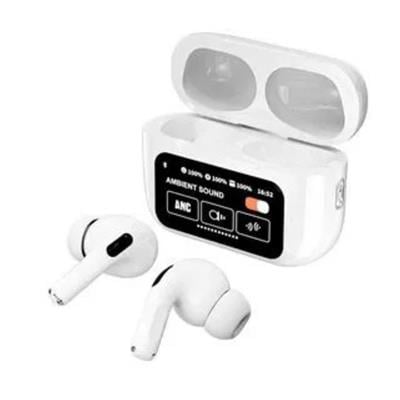 ED Beyaz Dijital Göstergeli Kulak İçi Bluetooth Kulaklık