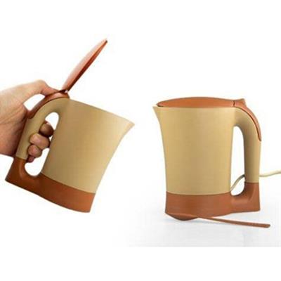 Elektirikli Su Isıtıcı Kaşık Hediyeli Cezve Tipi 0.60-0.90 Litre Kapasiteli 1000W Çay Kahve Isıtma Makinesi Mini Kettle Kahve Makinesi