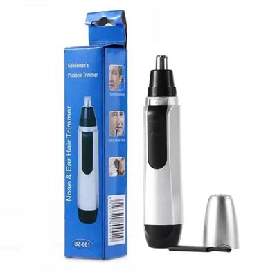 Erkek Burun ve Kulak Kılı Temizleme Makinesi Paslanmaz Çelik Bıçaklı Gentlemans Personal Trimmer BZ-001 Taşınabilir Tüy Kıl Kesme Cihazı