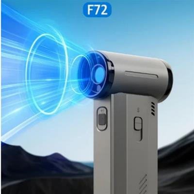 F72 Violent Fan Araç İçi Süpürge Çok Fonksiyonlu Şarjlı Hava Üfleyici Toz  Temizleme Cihazı Mini Kompresör Klavye Temizleyici 4000 Mah