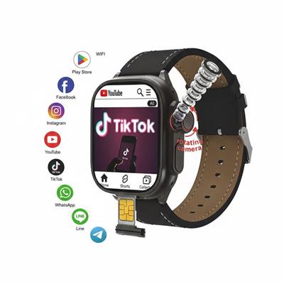 FG 3 Haino Teko Android Akıllı Saat 5G Sim Kart Destekli Amoled Ekran Kameralı Wifi Google Play Destekli Dokunmatik Ekran Sim Kartlı Akıllı Saat