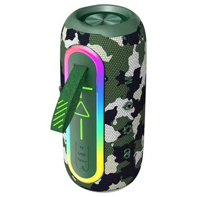 Askeri Kamuflaj Flip 6 Speaker Taşınabilir Kablosuz Bluetooth Hoparlör 
