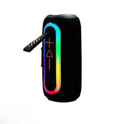 Siyah Flip 6 Speaker Taşınabilir Kablosuz Bluetooth Hoparlör 
