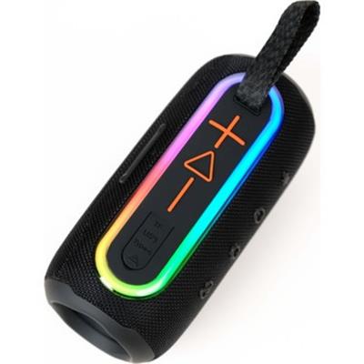 Siyah Flip 6 Speaker Taşınabilir Kablosuz Bluetooth Hoparlör 