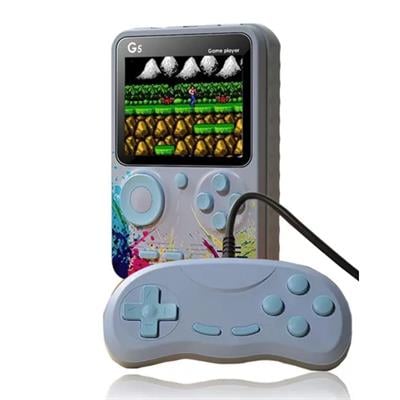G5 3.0 İnç Tam Renkli Ekran El Oyun Konsolu 500 Retro Oyun Taşınabilir Oyun Konsolu