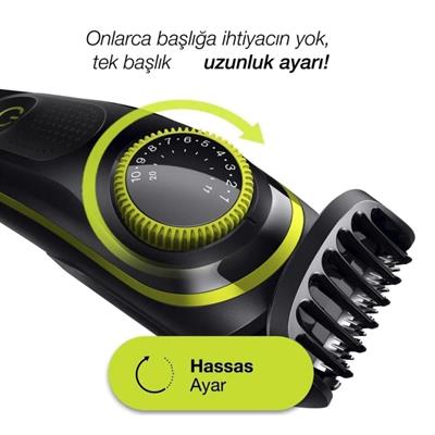 DL-1802 5 Başlıklı Saç Sakal Şekillendirici Tıraş Makinesi Seti