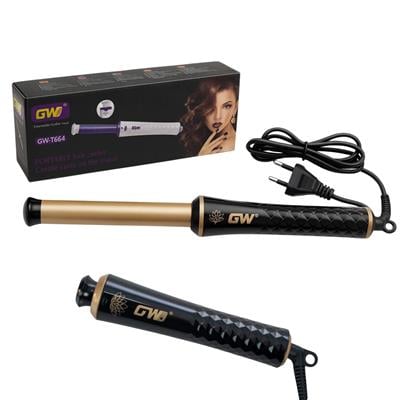 Gold Taşınabilir Profesyonel Saç Kıvırma Makinesi 32 mm Bukle Maşası