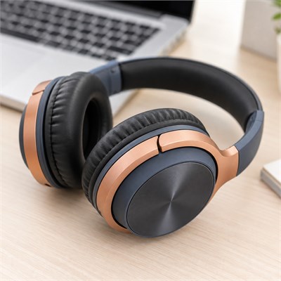 Gri BT830 Kablosuz Bluetooth 5.0 Kulak Üstü Kulaklık TF Kart Destekli Aux Girişli Şarj Edilebilir Kulaklık
