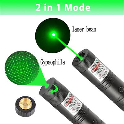 Güçlü Yeşil Lazer Işığı Uzun Menzilli Sunum Astronomi Kamp Eğitim Amaçlı Metal Gövdeli Çok Modlu Yeşil Lazer Işık Şarj Edilebilir Pilli Aç Kapa Anahtarlı