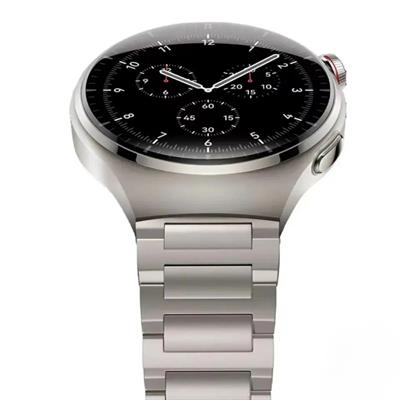 Gümüş Watch 4 Pro Plus Amoled Ekran 3 Kordonlu Akıllı Saat
