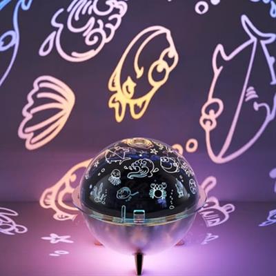 Hava Nemlendiricili Deniz Canlıları Işıklı Gece Lambası 