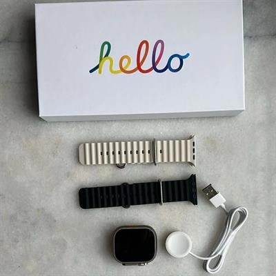 Hello 3 Ultra Çift Kordonlu Amoled Ekran Akıllı Saat