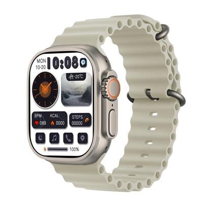 HK10 Ultra3 49mm Amoled Ekran Çift Kordonlu Akıllı Saat