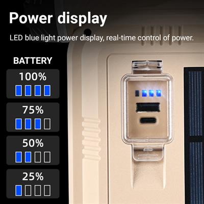 HS-235 Şömine Efektli LED Işıldak, Çok Fonksiyonlu Taşınabilir El Feneri, USB ve Güneş Enerjili Şarjlı Kamp Lambası, Güçlü Aydınlatma, 3 Işık Modlu Acil Durum Feneri