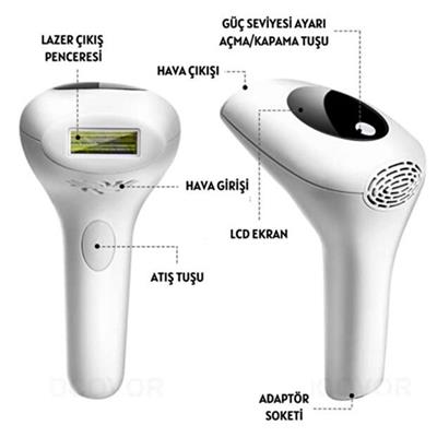 Hs-262 Ipl Buz Lazer Epilasyon Cihazı 999.999 Atım 
