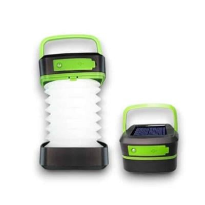 Yeşil HS-71 Katlanabilir Kamp Lambası USB Şarj Edilebilir Led Işıklı Fener