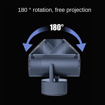 Hy-300pro-ktv Karaoke Projeksiyon Çift Kablosuz Mikrofonlu Bluetooth Hoparlörlü Taşınabilir Ev Sinema Led Projektör 20w Ses Çıkışı 