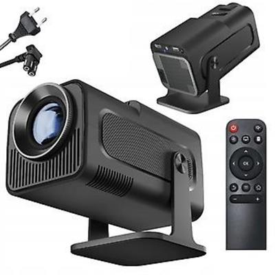 Siyah HY320 Mini Android Taşınabilir Ayaklı Kare Sinema Projeksiyon Cihazı