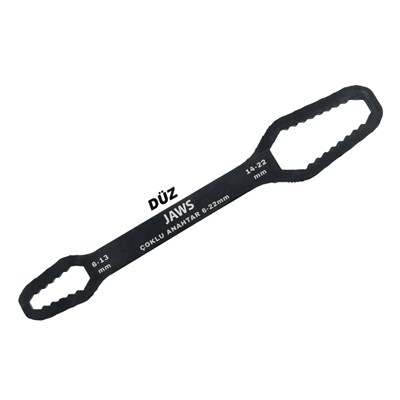 Jaws Çok Amaçlı Evrensel Anahtar 6-22 mm Ayarlanabilir Çoklu Somun Boru Musluk Anahtarı Pratik El Aleti 6-13 14-22 Çoklu Anahtar