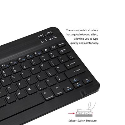 JV-330 Siyah Kare Tuşlu Bluetooth Kablosuz Klavye